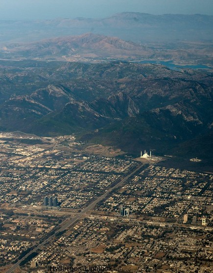 Satellite View Of Islamabad Islamabad-Aerial-View - Pakistan Tours Guide