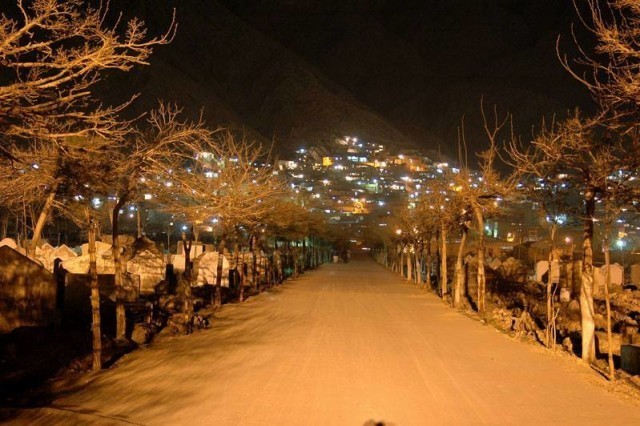 21. The snowy streets of Quetta