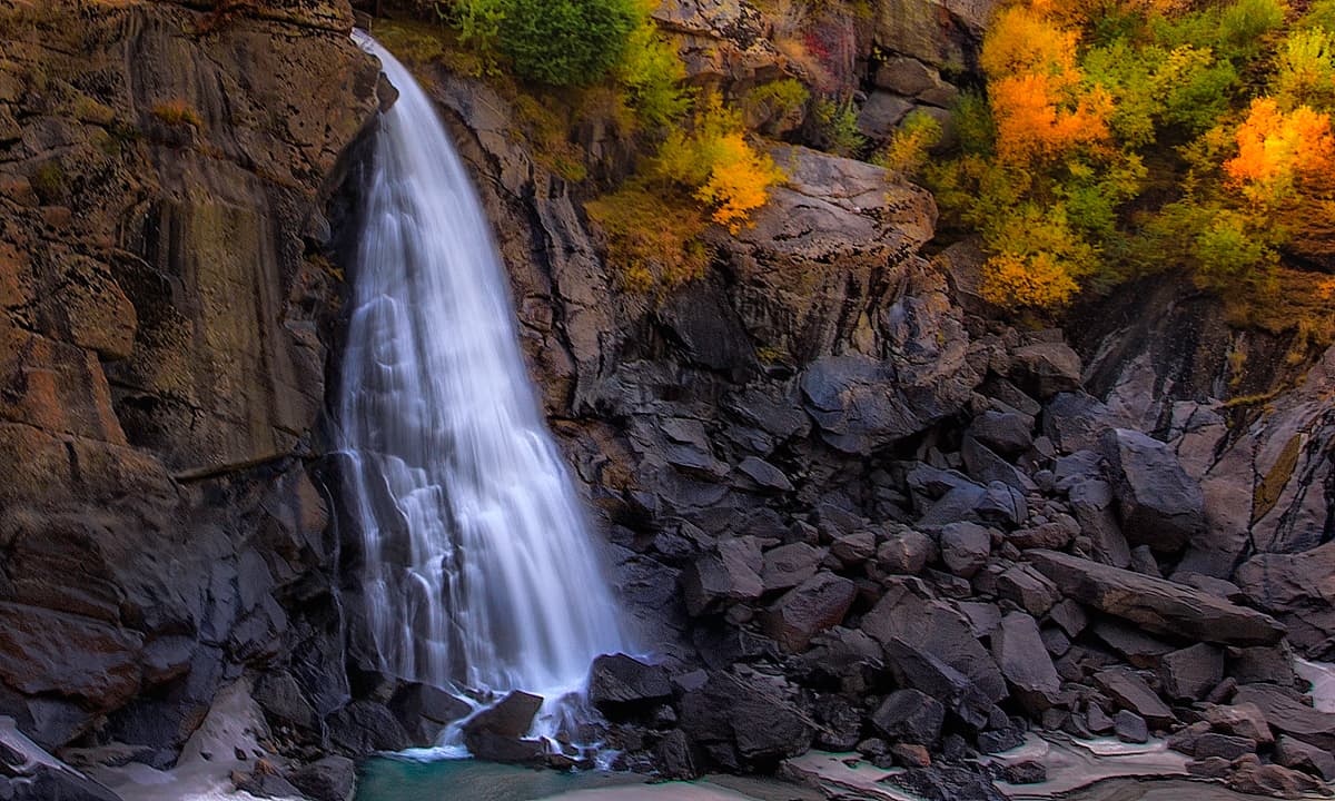 Waterfall at Skardu