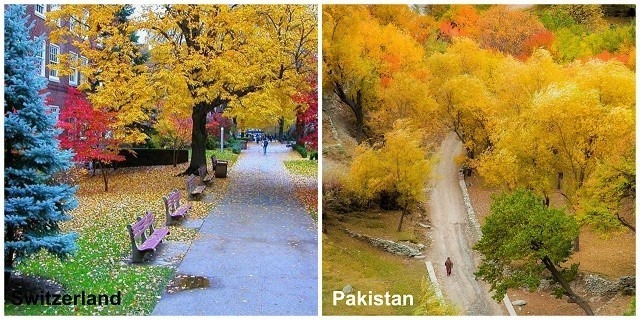 The beautiful colors of Hunza