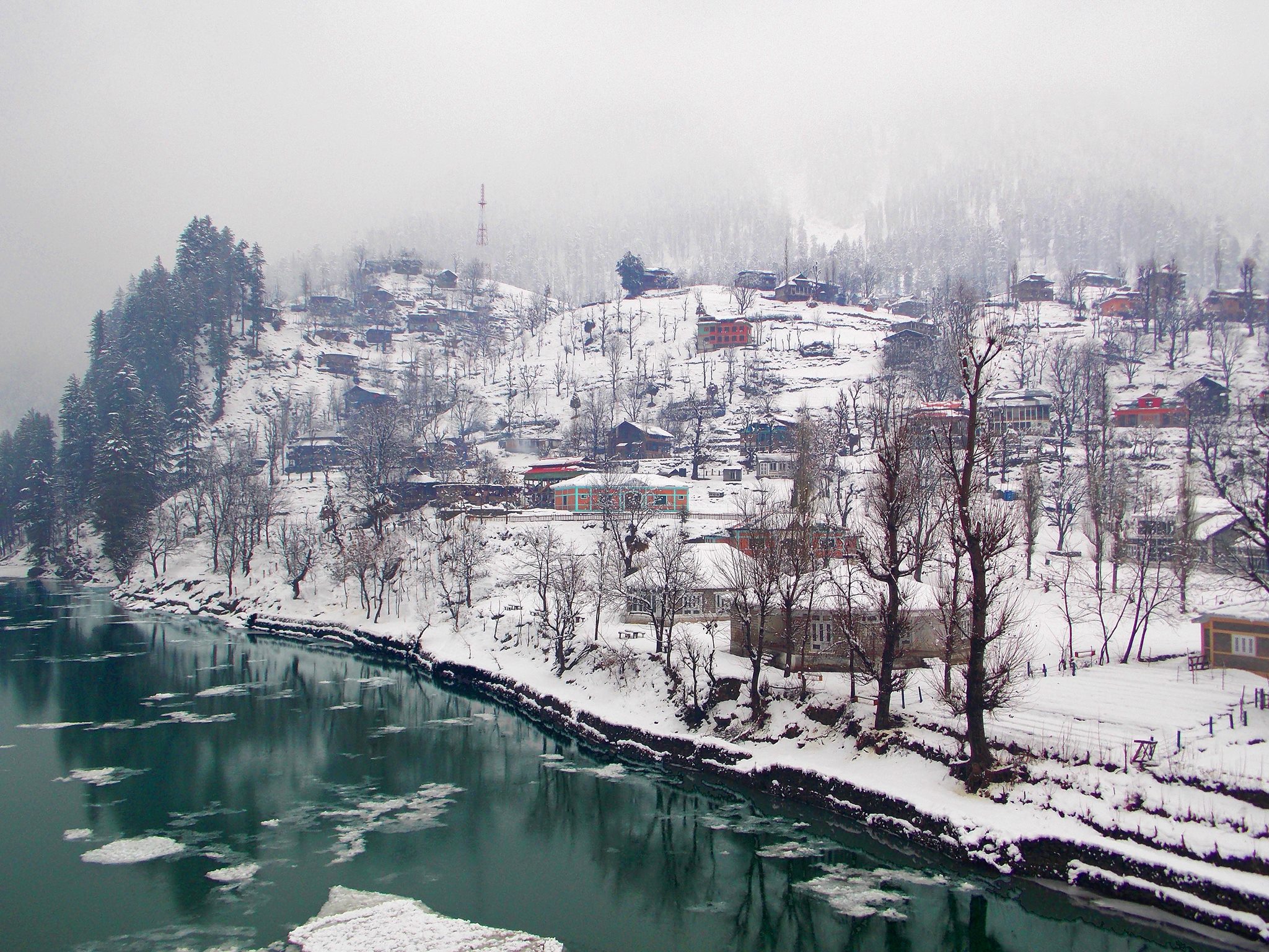 Neelum Valley in winter